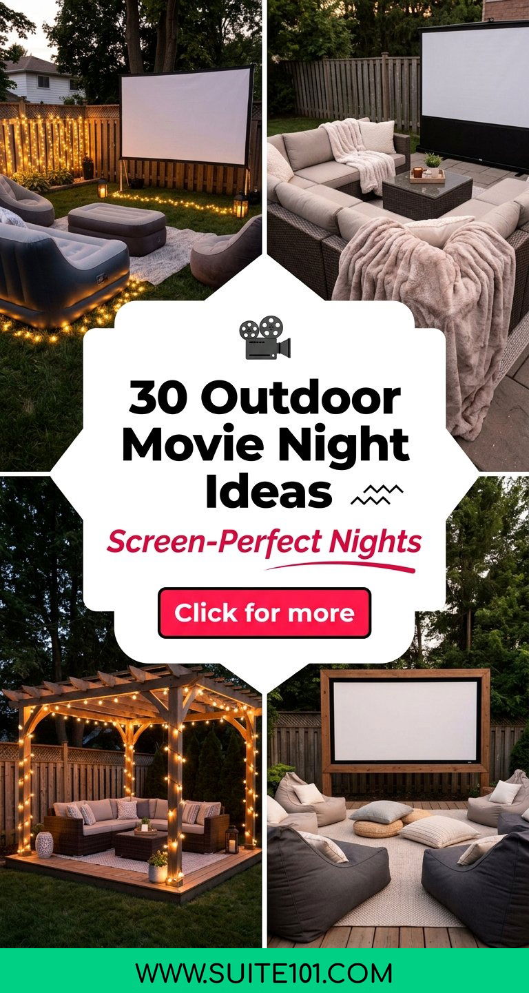 30 Outdoor Movie Night Ideas for Screen-Perfect Nights Every Time - 30 Outdoor Movie Night Ideas for Screen-Perfect Nights Every Time