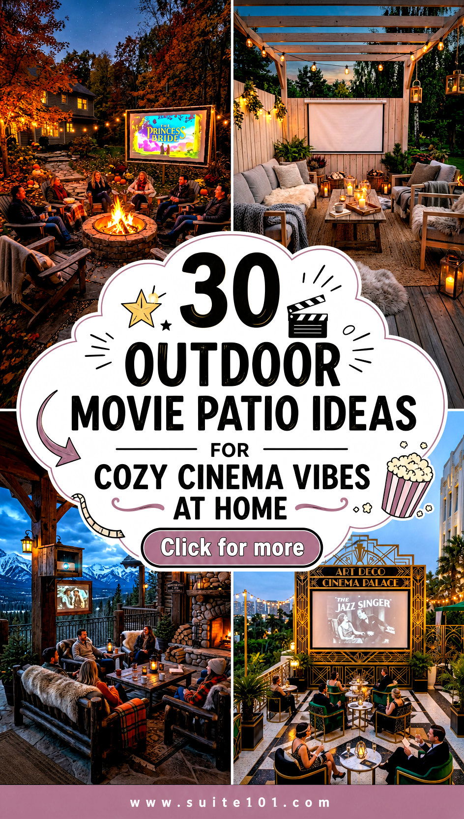30 Outdoor Movie Patio Ideas for Cozy Cinema Vibes at Home - 30 Outdoor Movie Patio Ideas for Cozy Cinema Vibes at Home