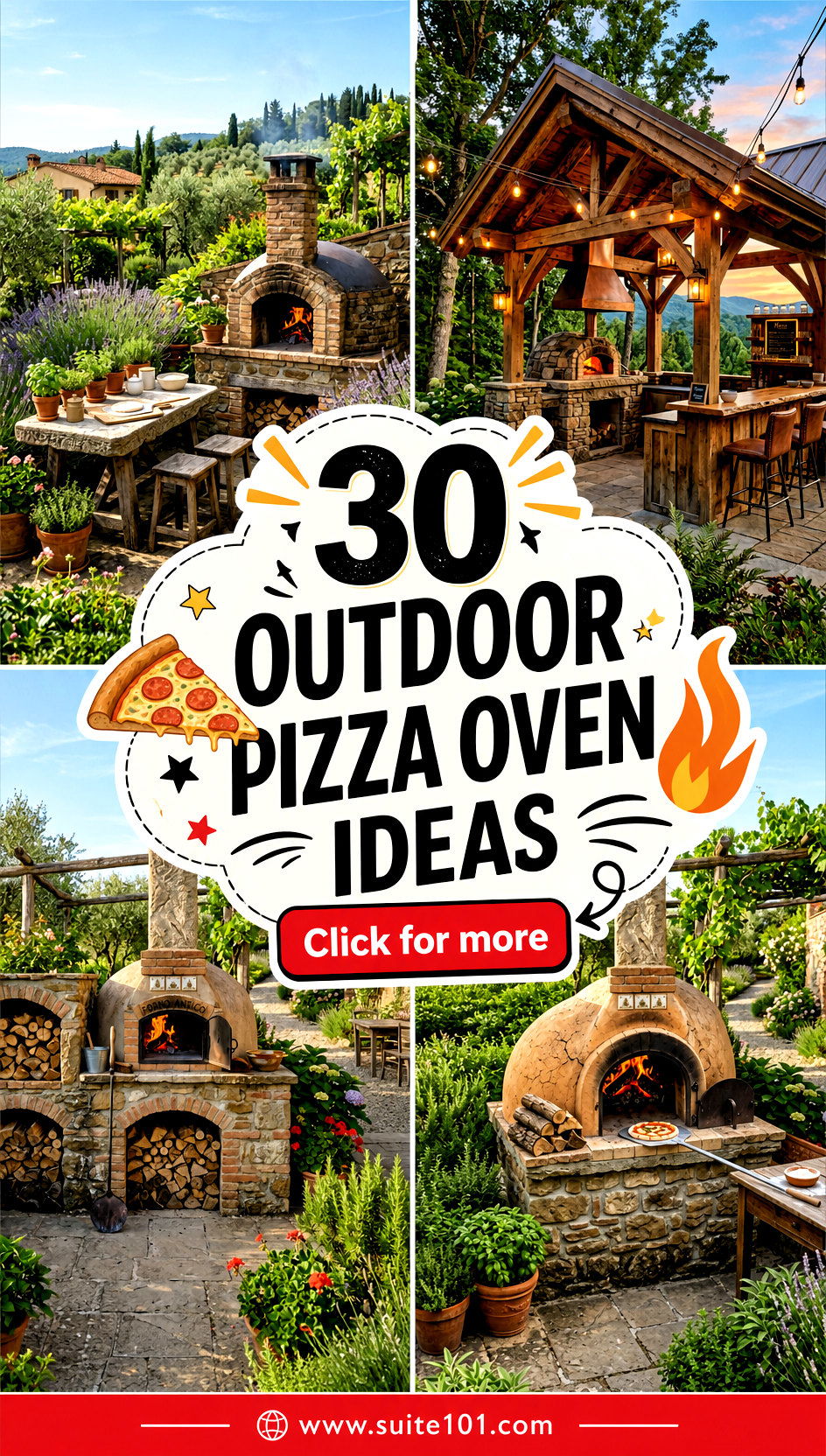 30 Outdoor Pizza Oven Ideas for Homemade Pies Anytime-Enjoy! - 30 Outdoor Pizza Oven Ideas for Homemade Pies Anytime-Enjoy!