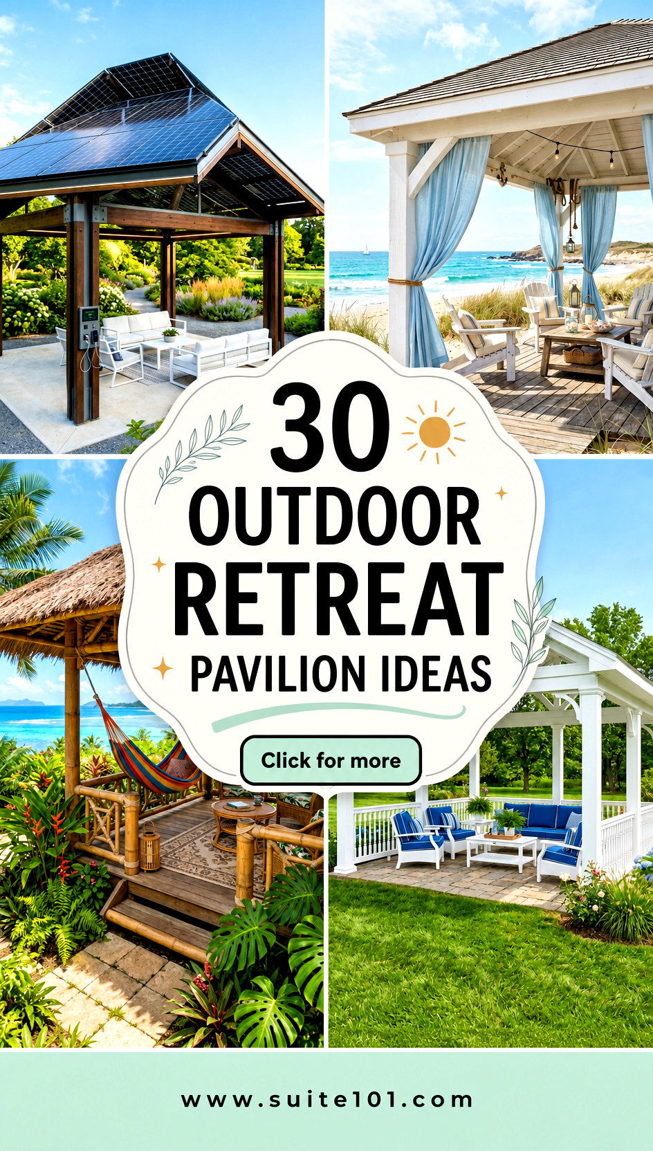 30 Outdoor Retreat Pavilion Ideas for Ultimate Relaxation - 30 Outdoor Retreat Pavilion Ideas for Ultimate Relaxation