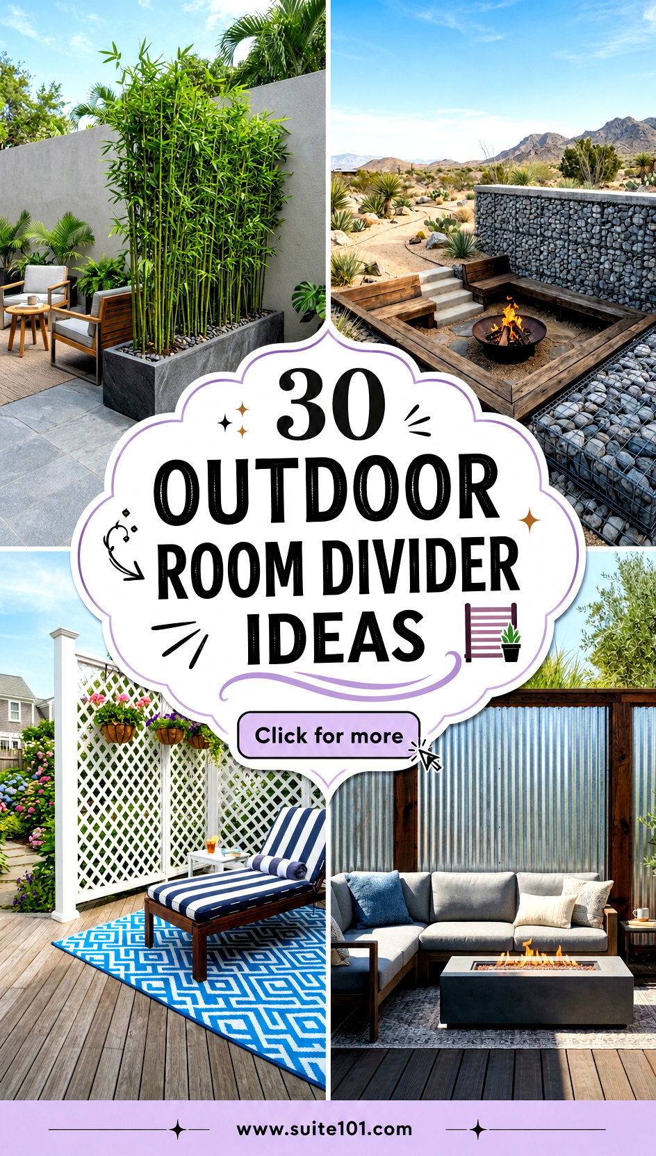 30 Outdoor Room Divider Ideas for More Privacy and Style - 30 Outdoor Room Divider Ideas for More Privacy and Style