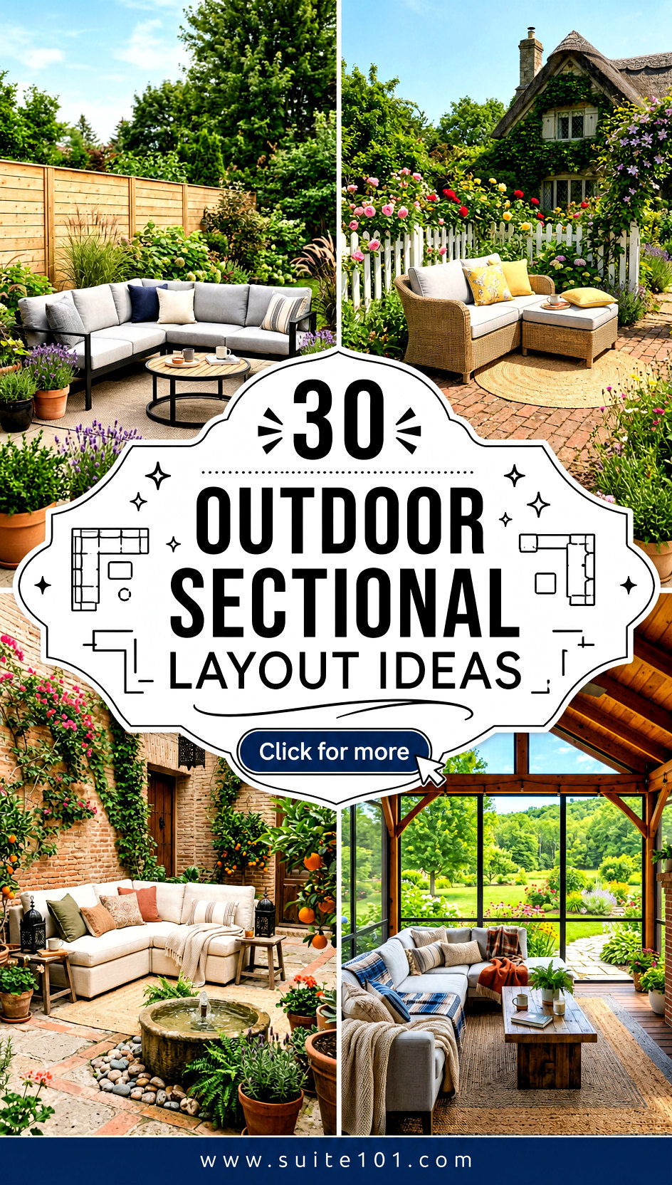 30 Outdoor Sectional Layout Ideas for Perfect Patio Flow - 30 Outdoor Sectional Layout Ideas for Perfect Patio Flow