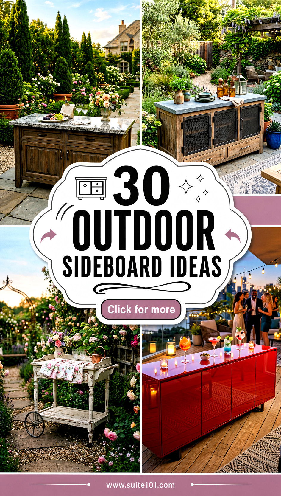 30 Outdoor Sideboard Ideas for Extra Storage and Style Anywhere - 30 Outdoor Sideboard Ideas for Extra Storage and Style Anywhere