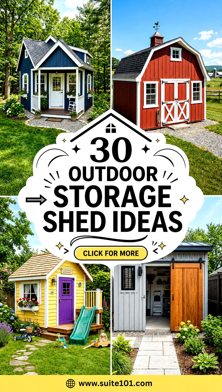 30 Outdoor Storage Shed Ideas for Smarter Backyard Organization - 30 Outdoor Storage Shed Ideas for Smarter Backyard Organization