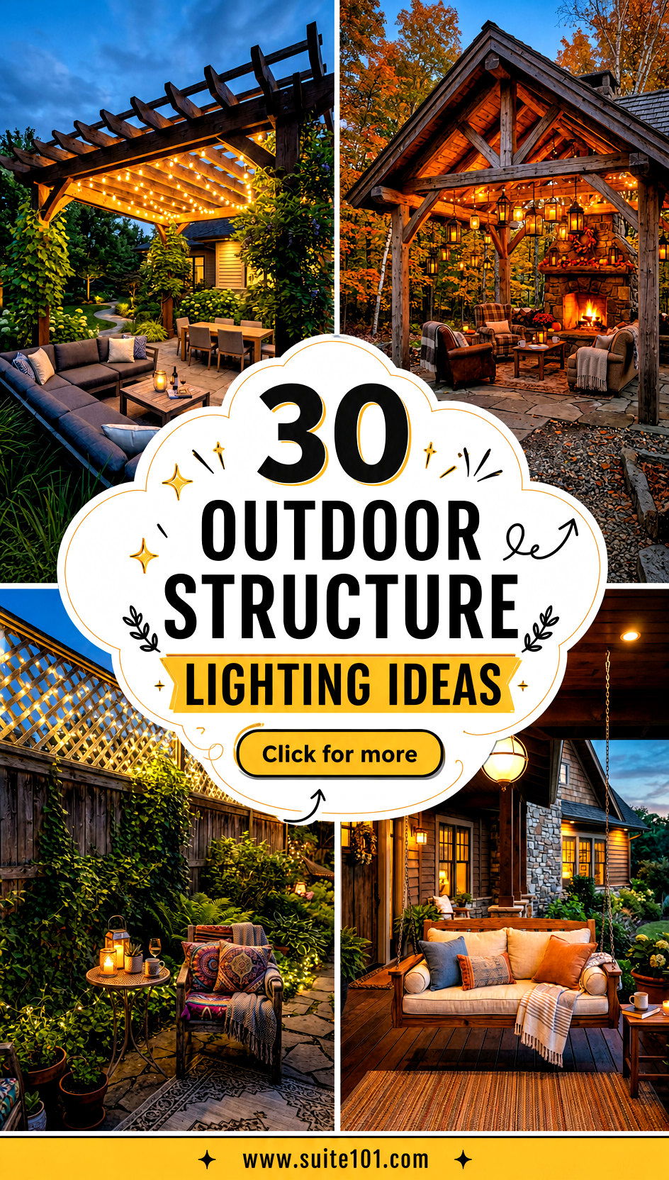 30 Outdoor Structure Lighting Ideas for Stunning Nighttime Glow - 30 Outdoor Structure Lighting Ideas for Stunning Nighttime Glow