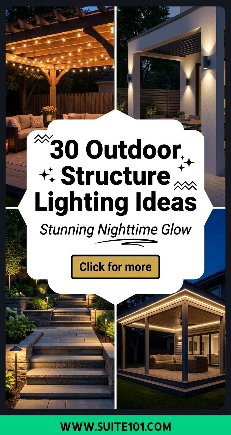 30 Outdoor Structure Lighting Ideas for Stunning Nighttime Glow - 30 Outdoor Structure Lighting Ideas for Stunning Nighttime Glow