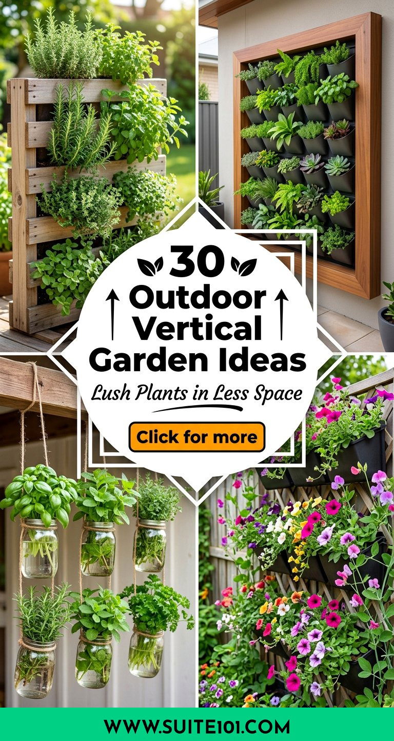30 Outdoor Vertical Garden Ideas for Lush Plants in Less Space - 30 Outdoor Vertical Garden Ideas for Lush Plants in Less Space