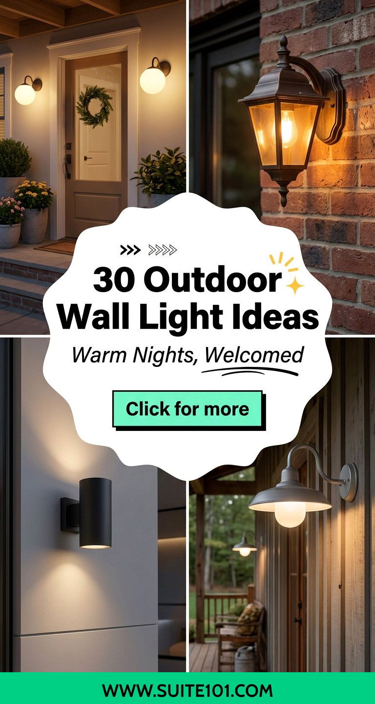 30 Outdoor Wall Light Ideas for a Warm Welcoming Glow - 30 Outdoor Wall Light Ideas for a Warm, Welcoming Glow