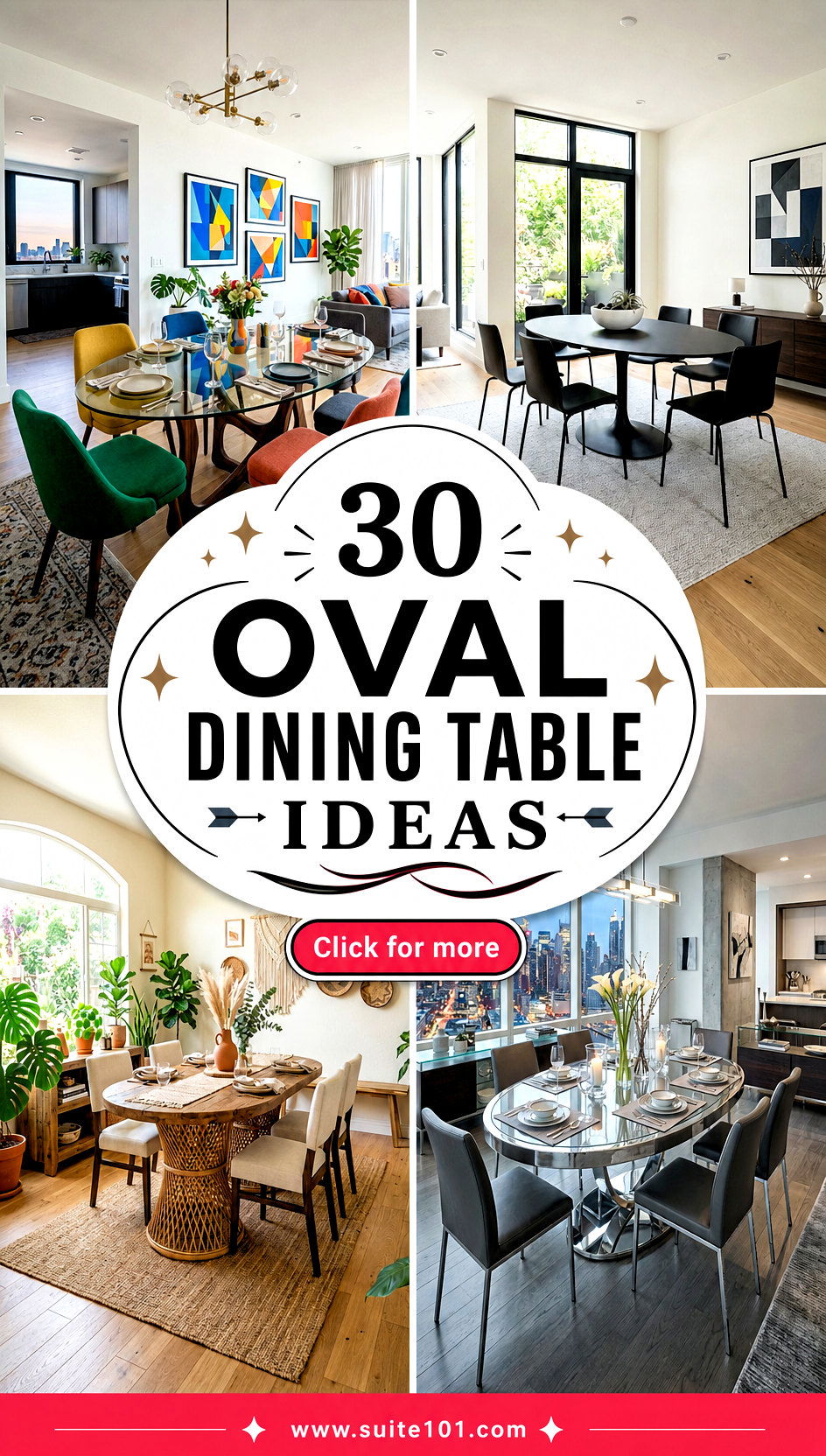 30 Oval Dining Table Ideas for Stylish Gatherings at Home - 30 Oval Dining Table Ideas for Stylish Gatherings at Home