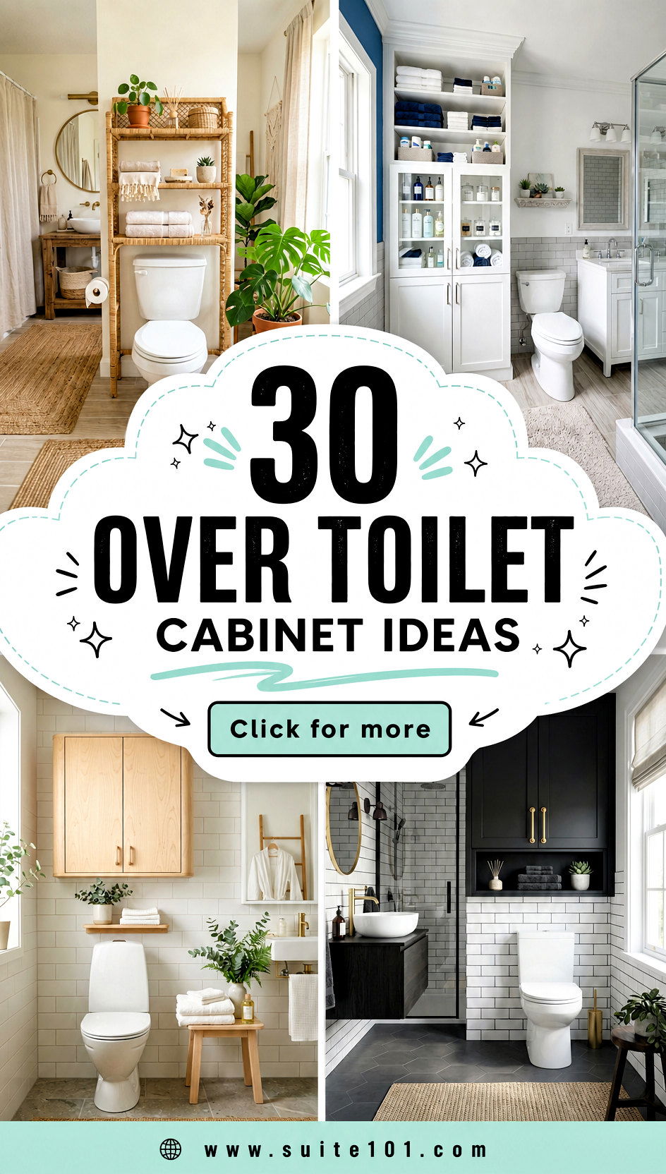 30 Over Toilet Cabinet Ideas for a Cleaner Smarter Bathroom - 30 Over Toilet Cabinet Ideas for a Cleaner, Smarter Bathroom