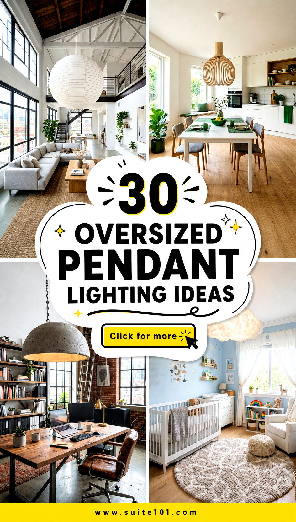 30 Oversized Pendant Lighting Ideas That Make Any Room Shine - 30 Oversized Pendant Lighting Ideas That Make Any Room Shine
