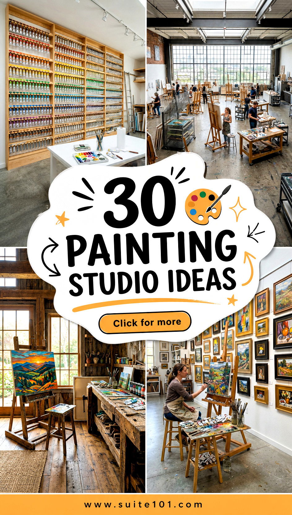 30 Painting Studio Ideas to Inspire Your Next Creative Session - 30 Painting Studio Ideas to Inspire Your Next Creative Session