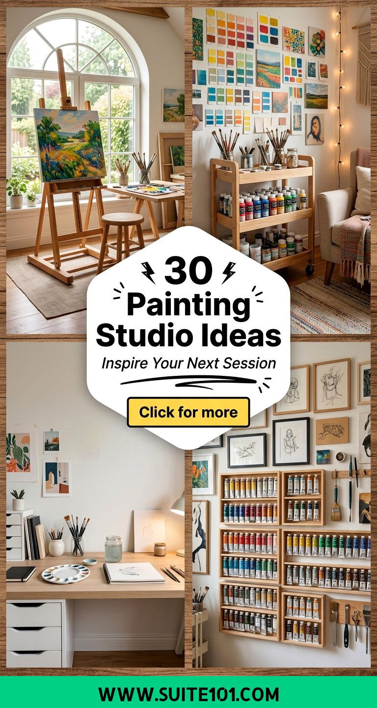 30 Painting Studio Ideas to Inspire Your Next Creative Session - 30 Painting Studio Ideas to Inspire Your Next Creative Session