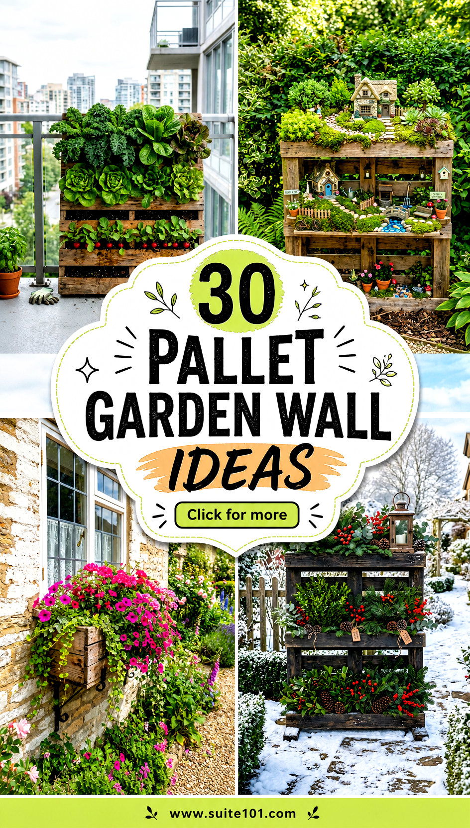 30 Pallet Garden Wall Ideas for Rustic Backyard Charm DIY - 30 Pallet Garden Wall Ideas for Rustic Backyard Charm DIY