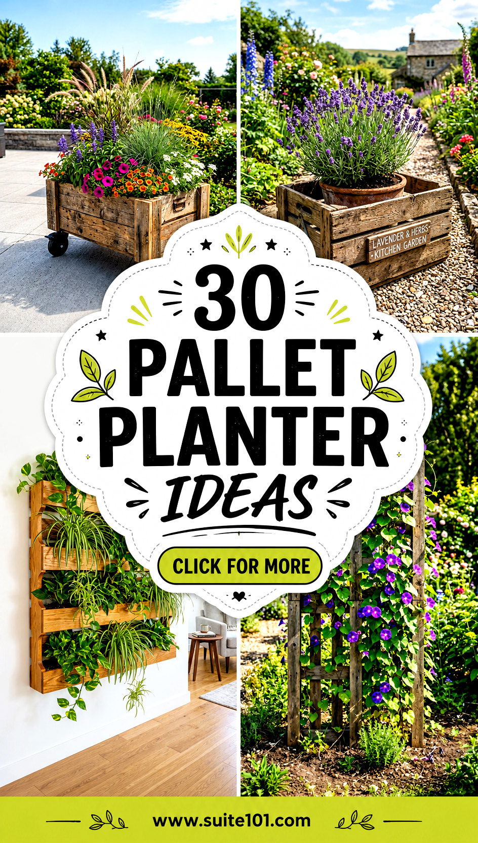 30 Pallet Planter Ideas to Beautify Your Garden Fast Today - 30 Pallet Planter Ideas to Beautify Your Garden Fast Today