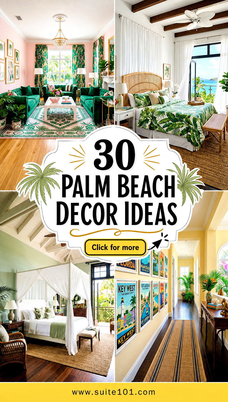 30 Palm Beach Decor Ideas for a Breezy Coastal Vibe at Home - 30 Palm Beach Decor Ideas for a Breezy Coastal Vibe at Home