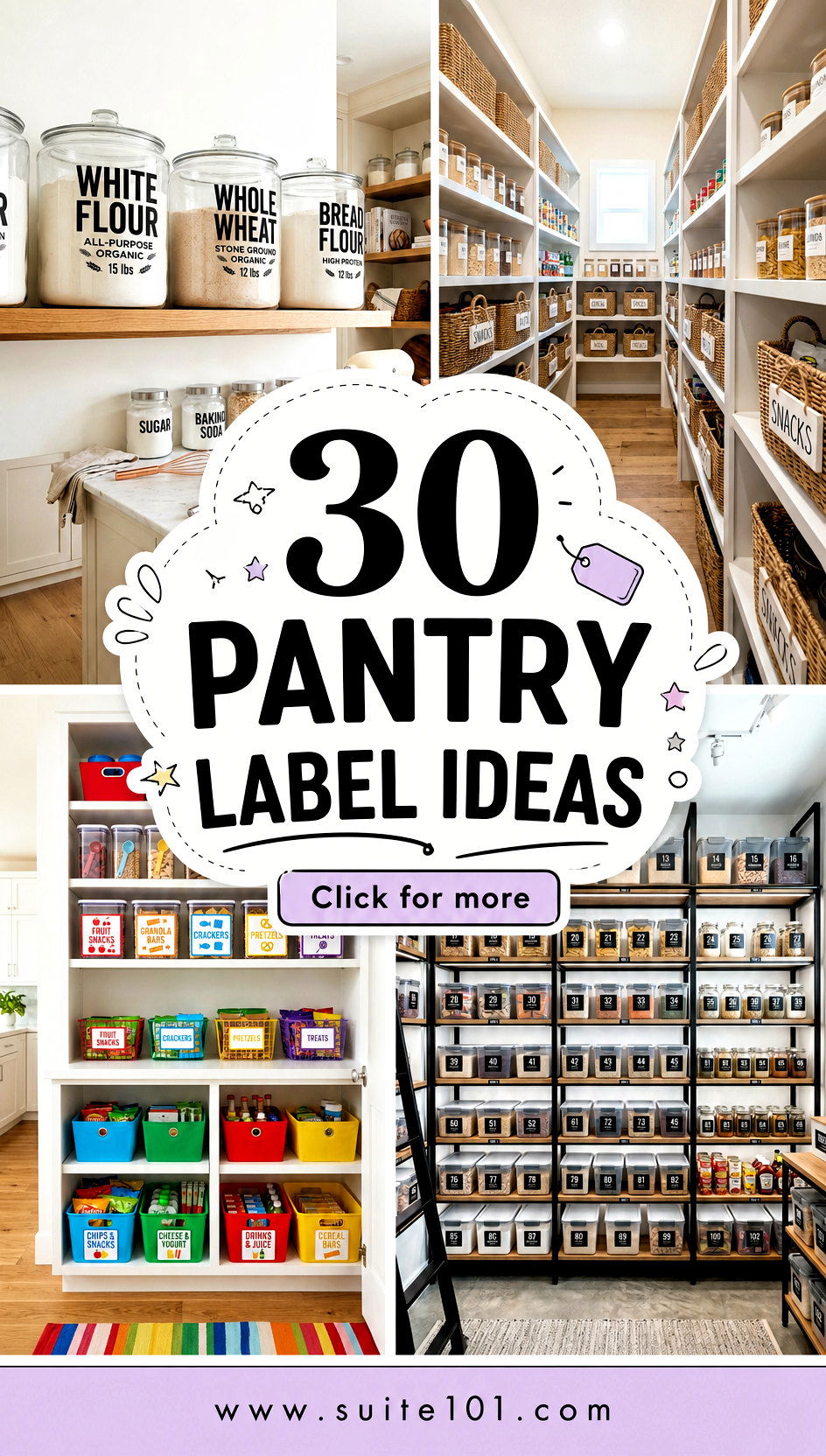 30 Pantry Label Ideas to Keep Everything Easy to Find Daily - 30 Pantry Label Ideas to Keep Everything Easy to Find Daily