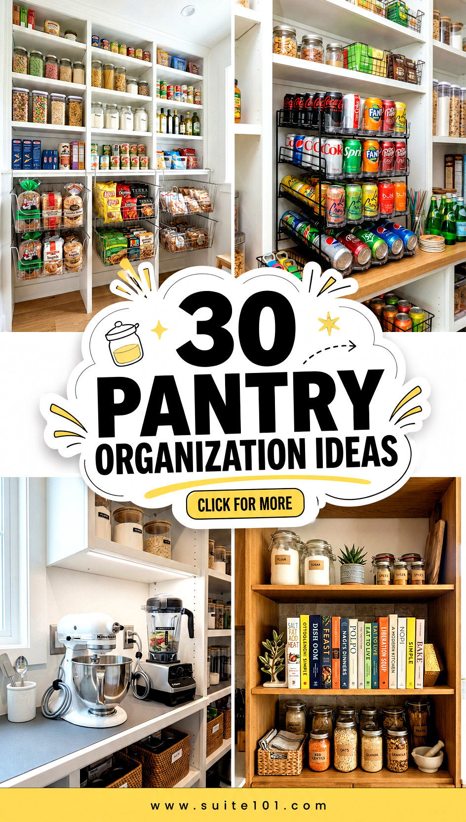 30 Pantry Organization Ideas to Maximize Space in Your Pantry - 30 Pantry Organization Ideas to Maximize Space in Your Pantry