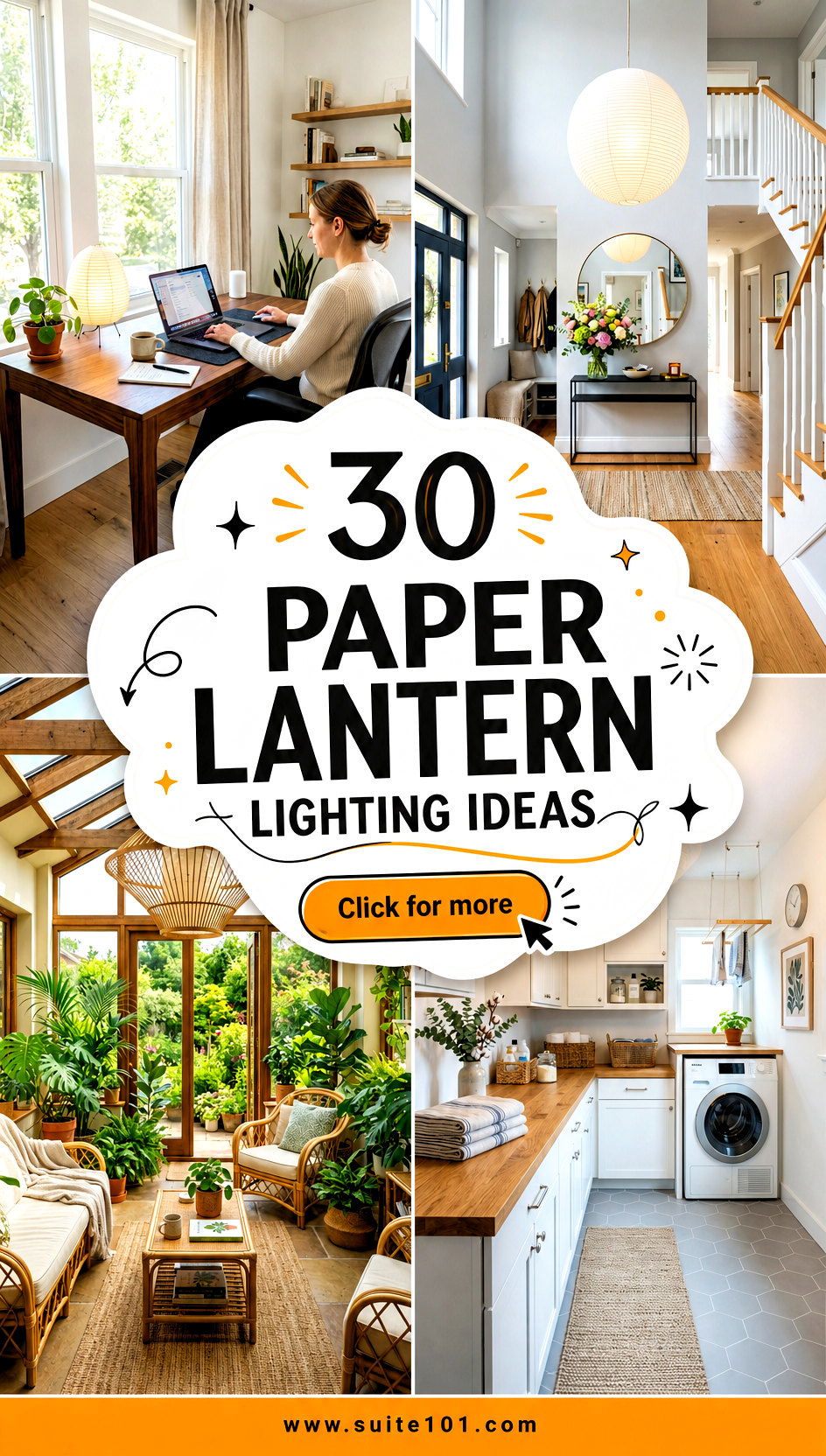 30 Paper Lantern Lighting Ideas to Brighten Every Room Now - 30 Paper Lantern Lighting Ideas to Brighten Every Room Now