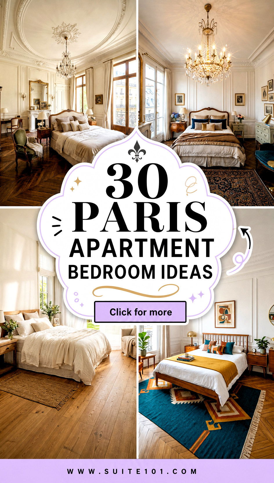30 Paris Apartment Bedroom Ideas for Chic Romantic Rooms - 30 Paris Apartment Bedroom Ideas for Chic, Romantic Rooms