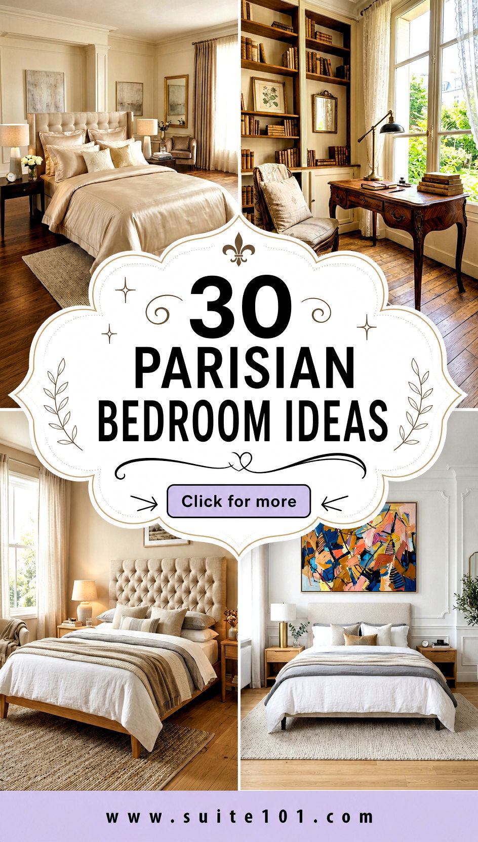 30 Parisian bedroom ideas Elegant Styling for Your Bedroom - 30 Parisian bedroom ideas: Elegant Styling for Your Bedroom
