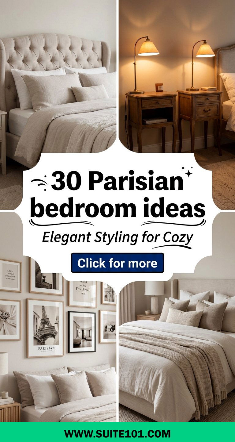 30 Parisian bedroom ideas Elegant Styling for Your Bedroom - 30 Parisian bedroom ideas: Elegant Styling for Your Bedroom