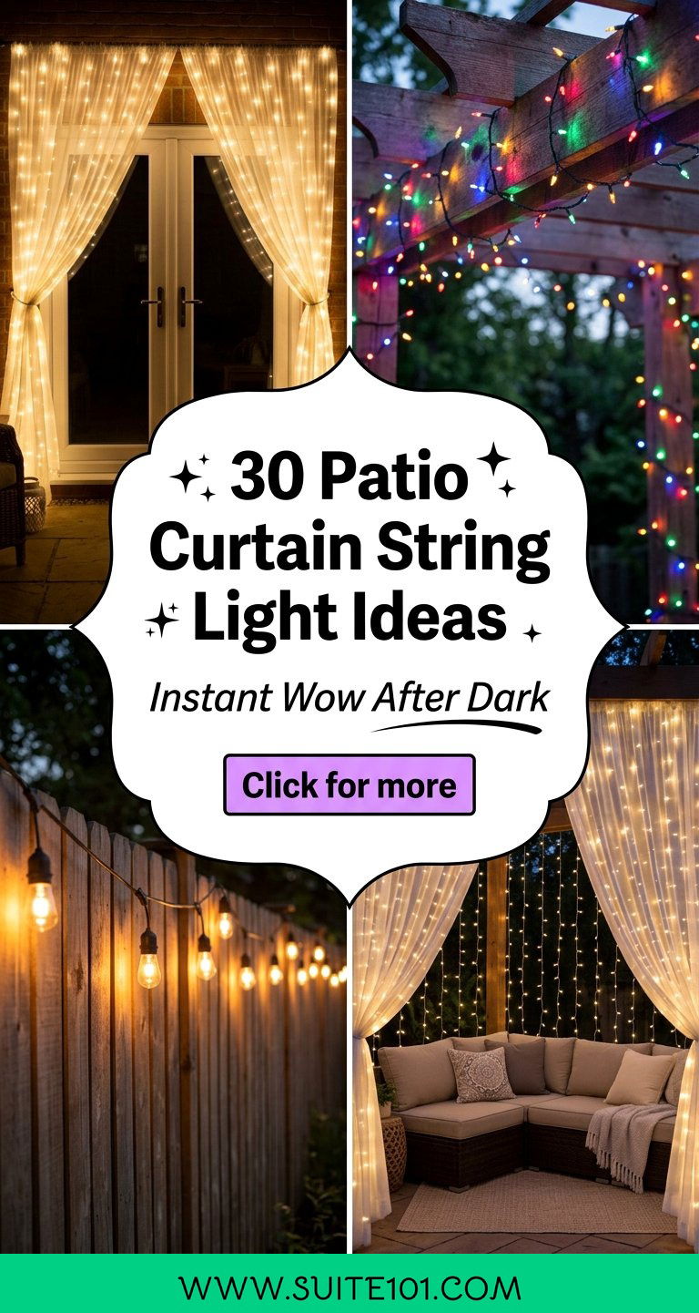 30 Patio Curtain String Light Ideas for Instant Wow After Dark - 30 Patio Curtain String Light Ideas for Instant Wow After Dark
