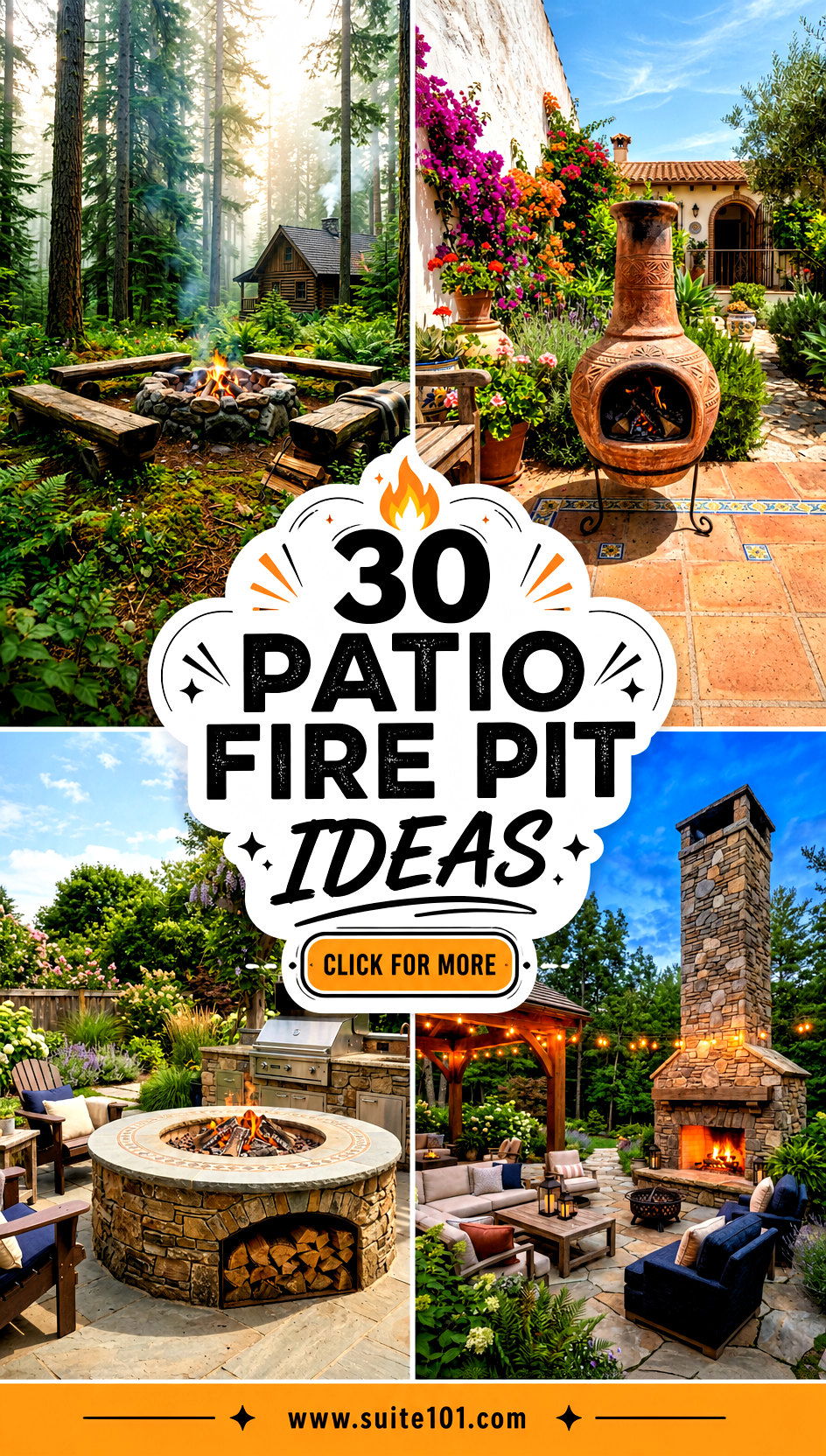 30 Patio Fire Pit Ideas for Cozy Nights Outdoors Every Season - 30 Patio Fire Pit Ideas for Cozy Nights Outdoors Every Season