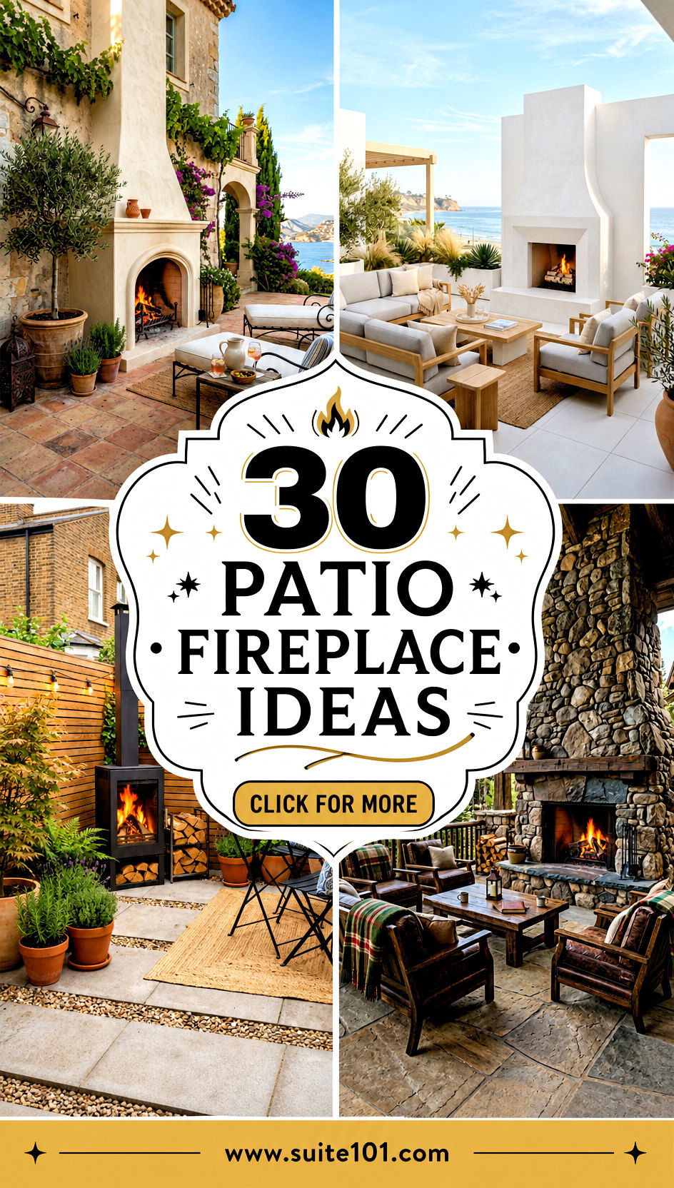 30 Patio Fireplace Ideas to Turn Your Patio Into a Retreat - 30 Patio Fireplace Ideas to Turn Your Patio Into a Retreat
