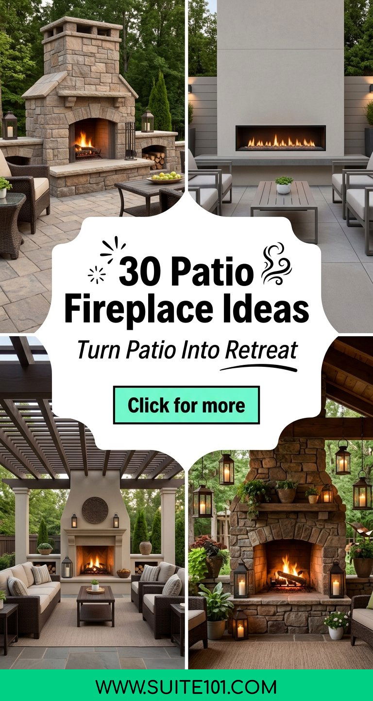 30 Patio Fireplace Ideas to Turn Your Patio Into a Retreat - 30 Patio Fireplace Ideas to Turn Your Patio Into a Retreat