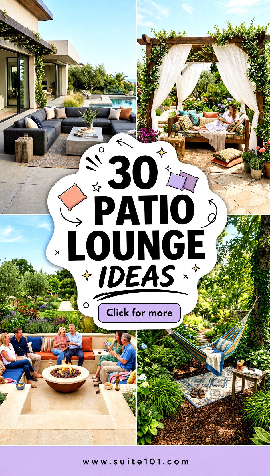 30 Patio Lounge Ideas to Create a Cozy Outdoor Retreat Today - 30 Patio Lounge Ideas to Create a Cozy Outdoor Retreat Today