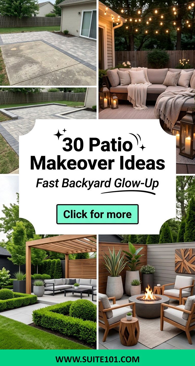 30 Patio Makeover Ideas That Transform Your Backyard Fast - 30 Patio Makeover Ideas That Transform Your Backyard Fast