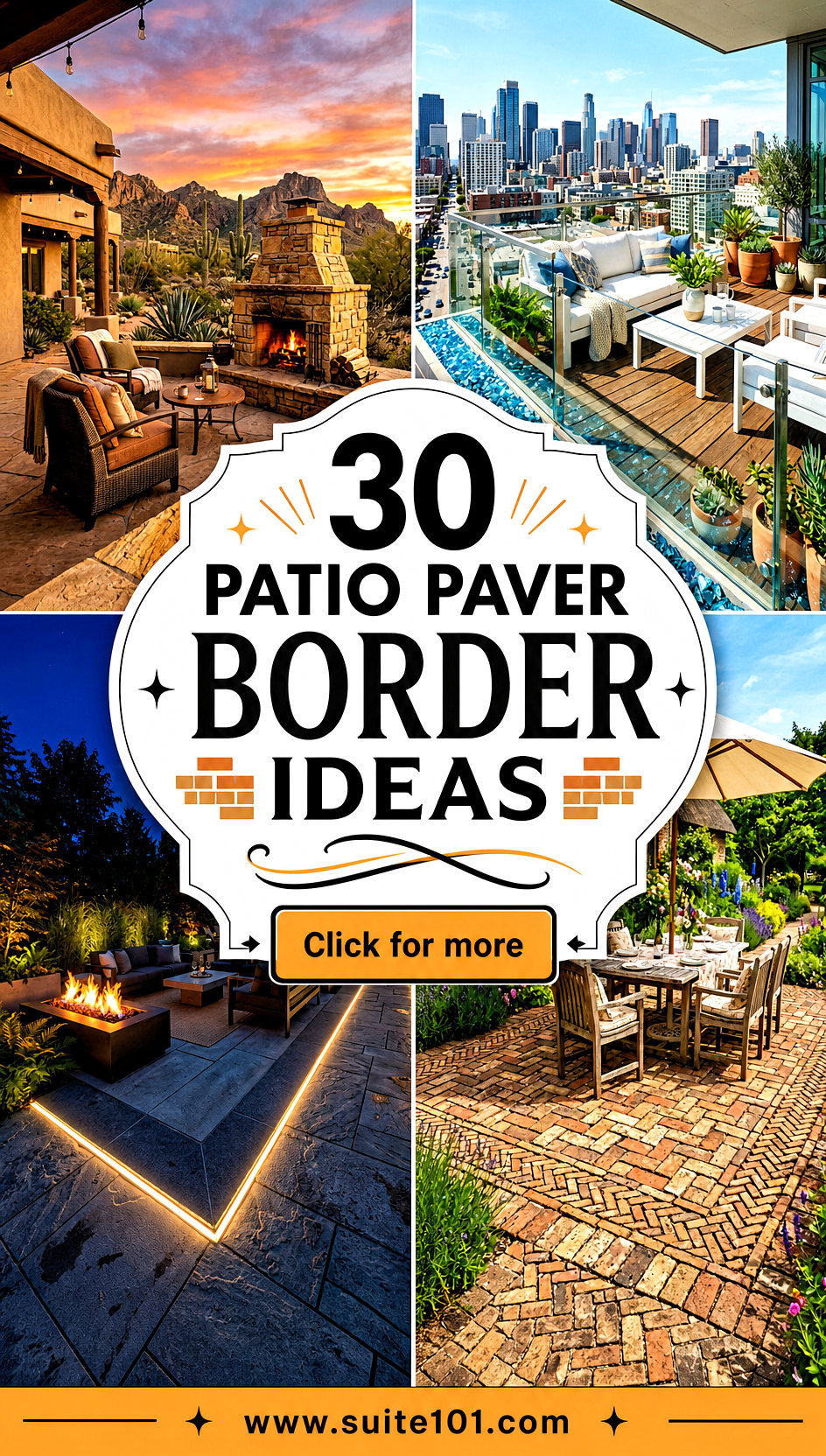 30 Patio Paver Border Ideas for a Clean Custom Edge Look - 30 Patio Paver Border Ideas for a Clean, Custom Edge Look