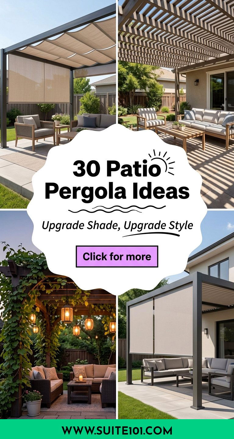 30 Patio Pergola Ideas to Upgrade Shade and Outdoor Style - 30 Patio Pergola Ideas to Upgrade Shade and Outdoor Style