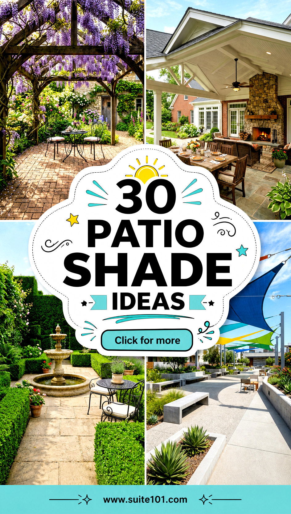 30 Patio Shade Ideas to Stay Cool in Every Season All Summer - 30 Patio Shade Ideas to Stay Cool in Every Season All Summer