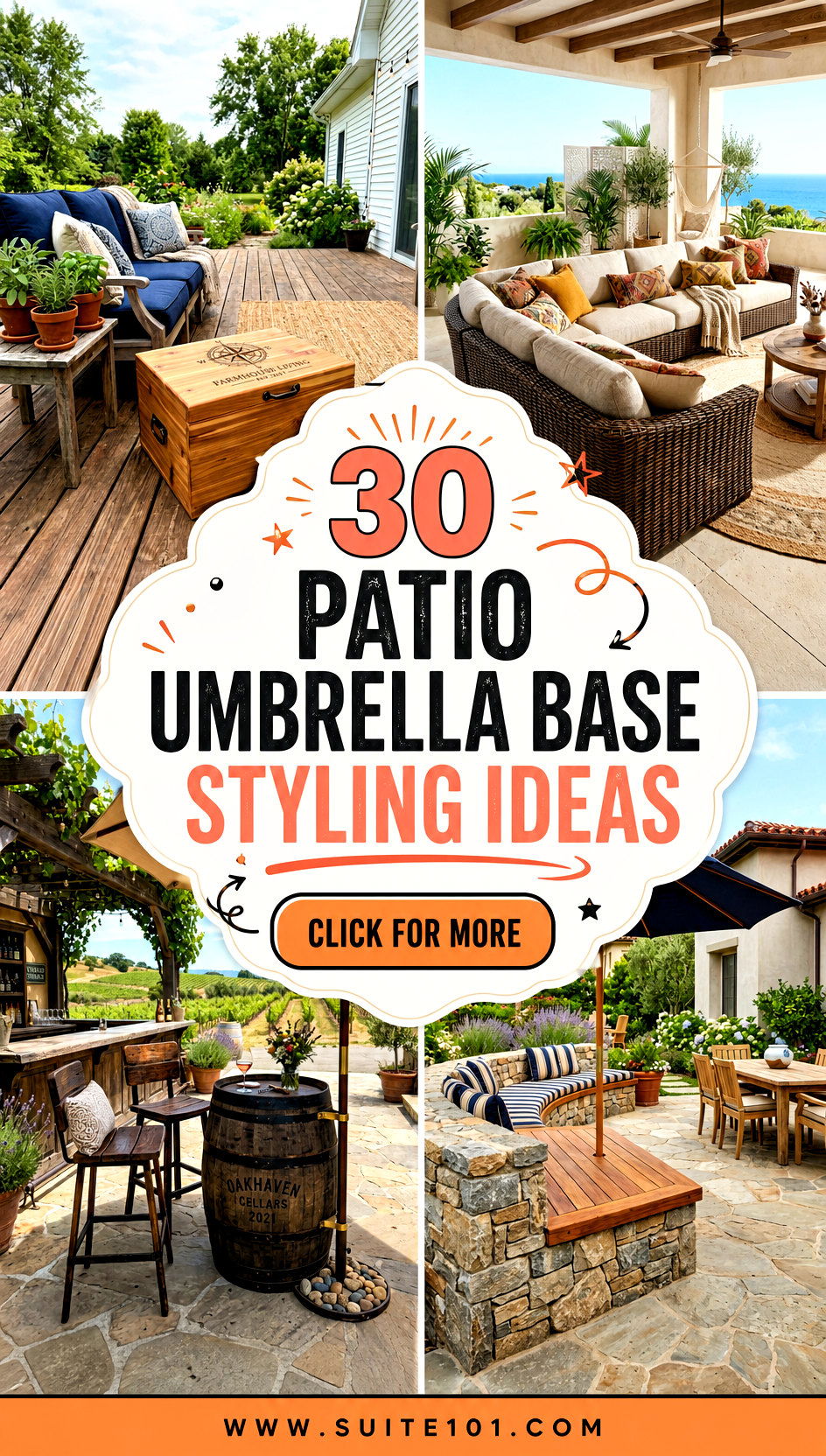 30 Patio Umbrella Base Styling Ideas for a Polished Look - 30 Patio Umbrella Base Styling Ideas for a Polished Look