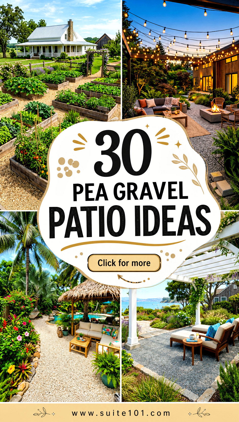 30 Pea Gravel Patio Ideas for a Low-Maintenance Outdoor Look - 30 Pea Gravel Patio Ideas for a Low-Maintenance Outdoor Look