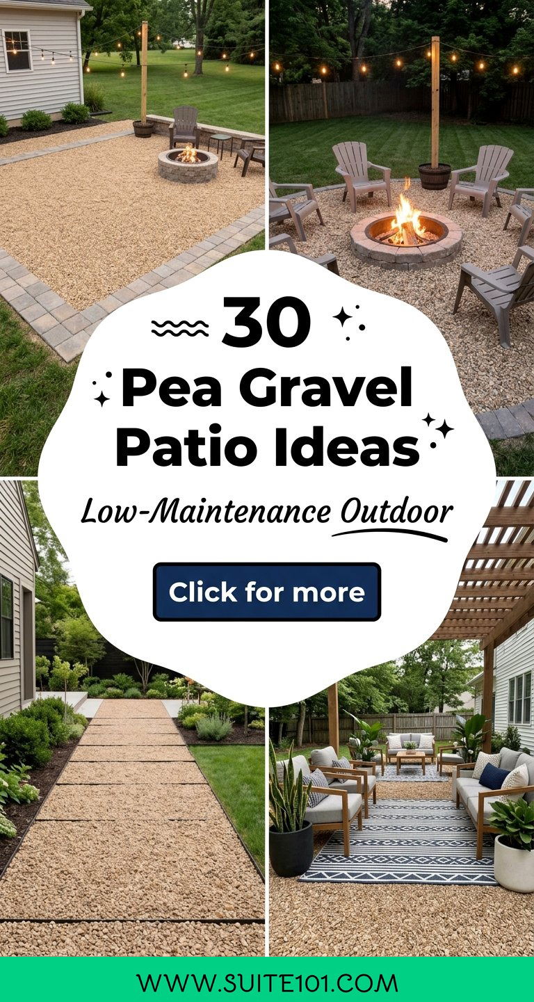 30 Pea Gravel Patio Ideas for a Low-Maintenance Outdoor Look - 30 Pea Gravel Patio Ideas for a Low-Maintenance Outdoor Look