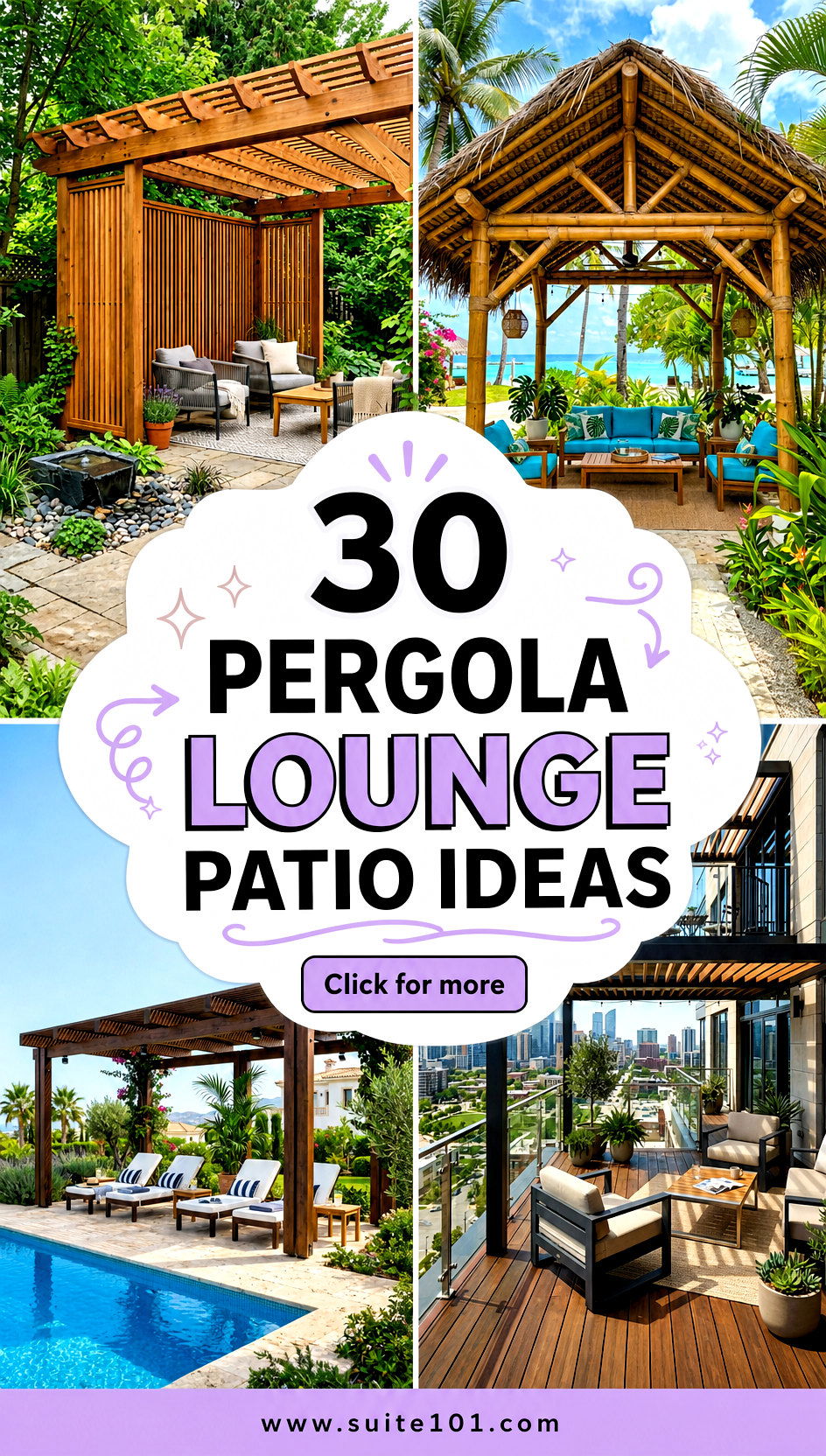 30 Pergola Lounge Patio Ideas for Ultimate Relaxation at Home - 30 Pergola Lounge Patio Ideas for Ultimate Relaxation at Home