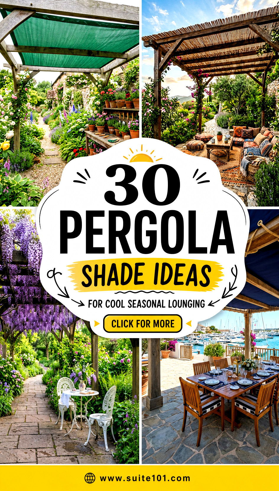30 Pergola Shade Ideas for Cool Lounging in Any Season Outdoors - 30 Pergola Shade Ideas for Cool Lounging in Any Season Outdoors
