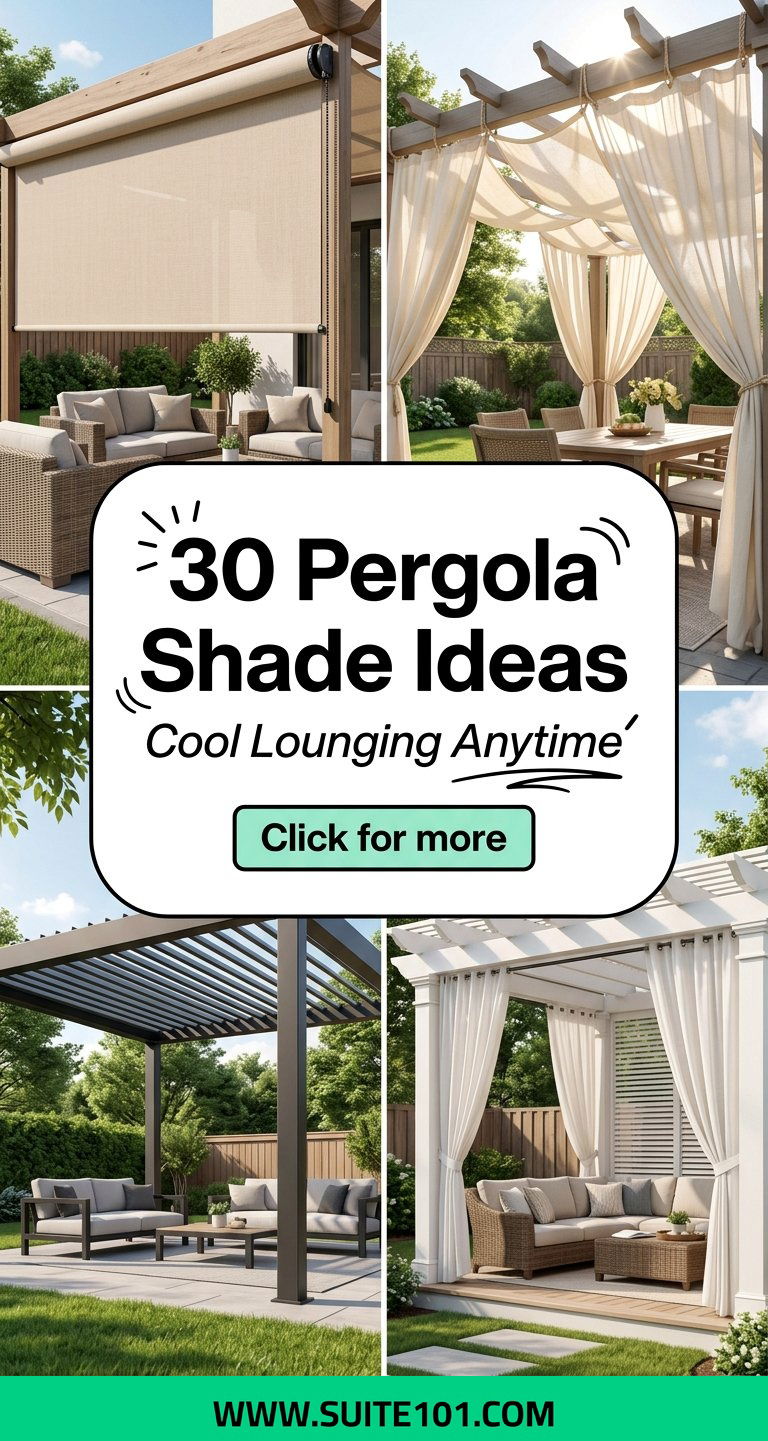 30 Pergola Shade Ideas for Cool Lounging in Any Season Outdoors - 30 Pergola Shade Ideas for Cool Lounging in Any Season Outdoors