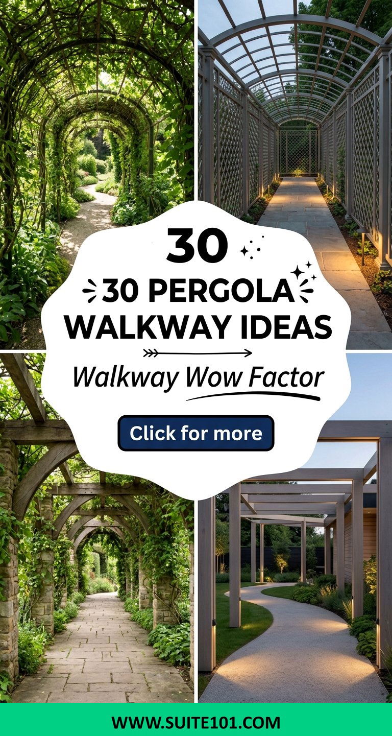 30 Pergola Walkway Ideas to Create a Gorgeous Garden Path - 30 Pergola Walkway Ideas to Create a Gorgeous Garden Path