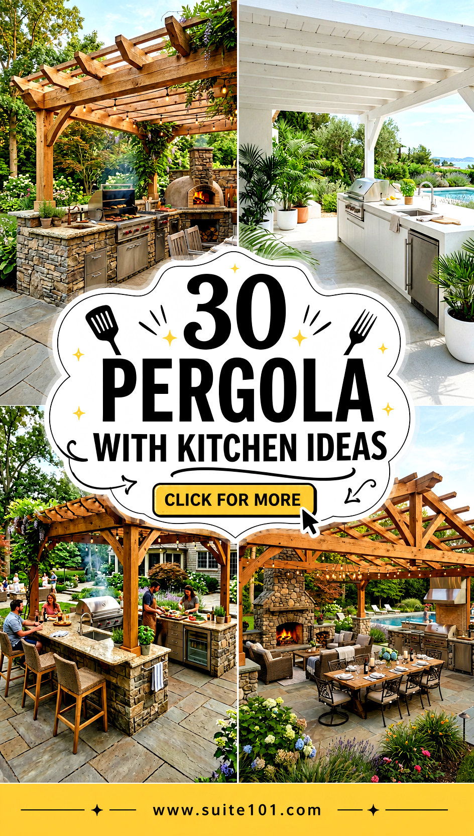 30 Pergola With Kitchen Ideas for Outdoor Entertaining Style - 30 Pergola With Kitchen Ideas for Outdoor Entertaining Style