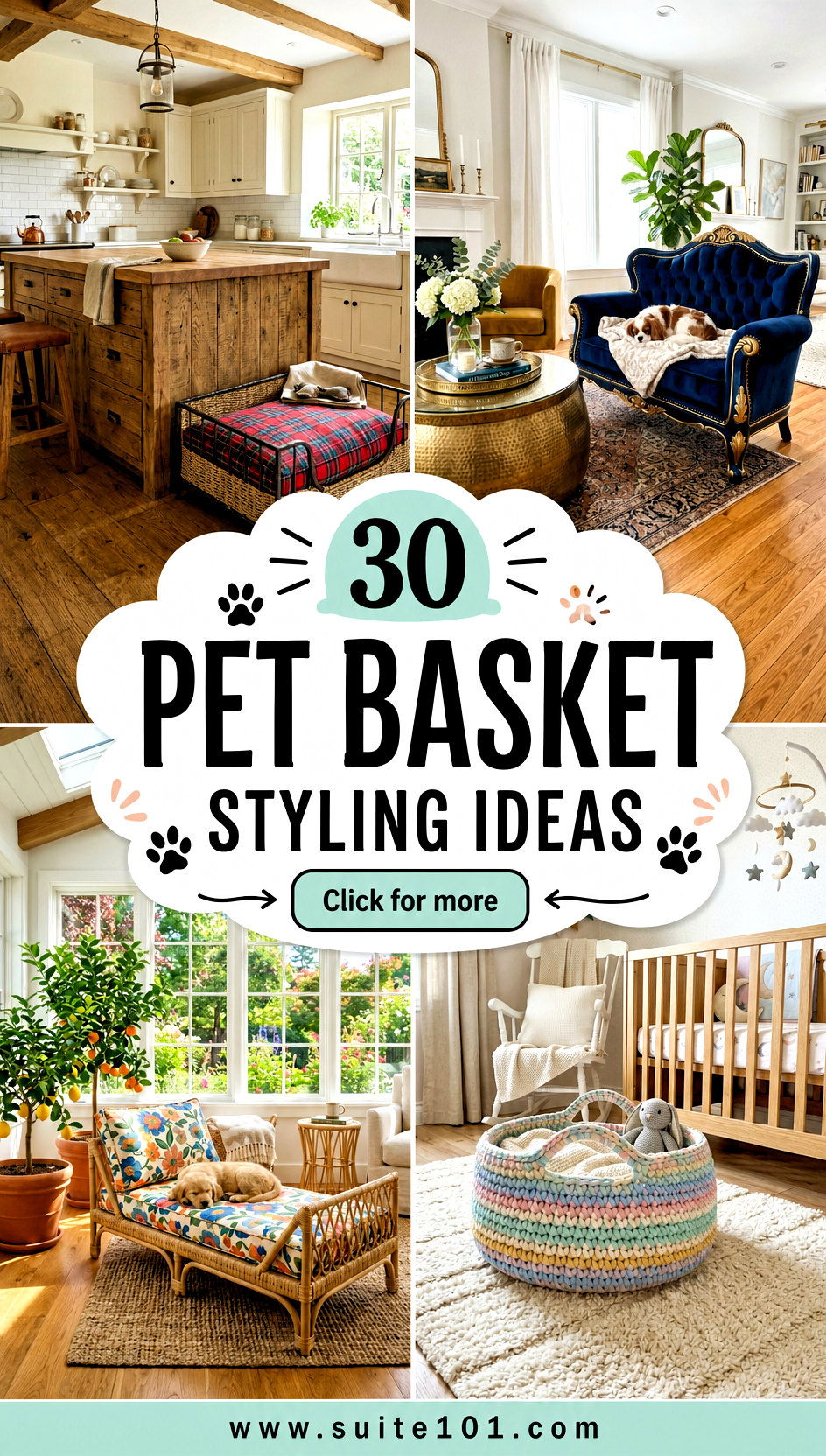 30 Pet Basket Styling Ideas That Look Chic and Organized Today - 30 Pet Basket Styling Ideas That Look Chic and Organized Today