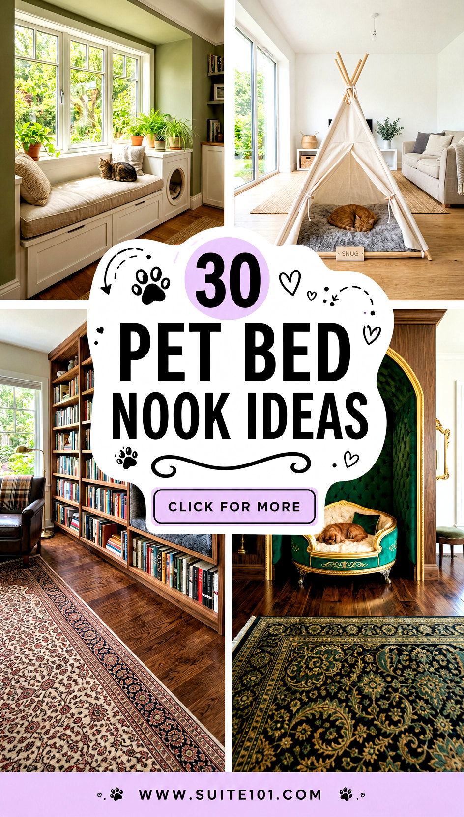 30 Pet Bed Nook Ideas for Cozy Corners Your Pet Will Love - 30 Pet Bed Nook Ideas for Cozy Corners Your Pet Will Love