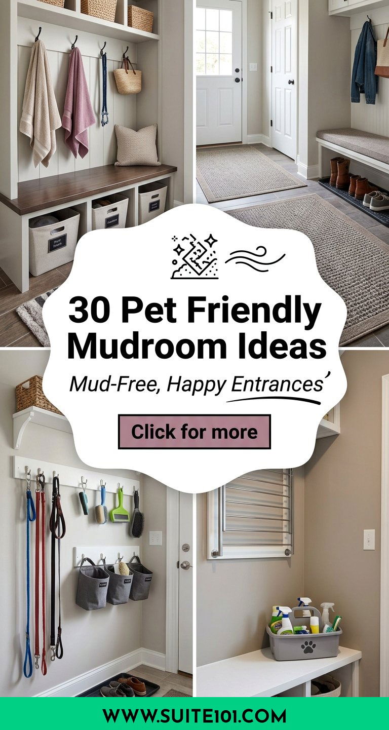 30 Pet Friendly Mudroom Ideas for Mud-Free Happy Entrances - 30 Pet Friendly Mudroom Ideas for Mud-Free, Happy Entrances