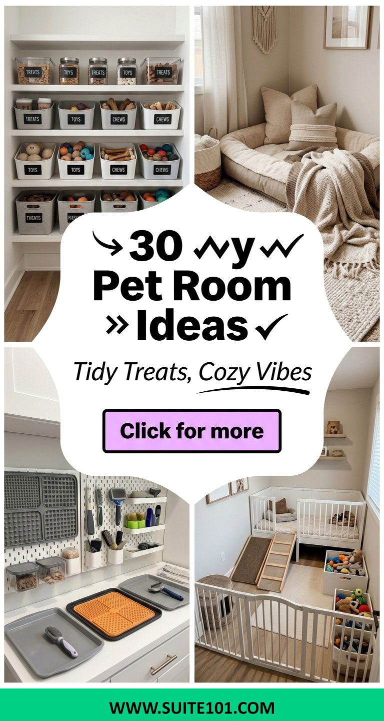30 Pet Room Ideas for Organizing Treats Toys and Comfort - 30 Pet Room Ideas for Organizing Treats, Toys, and Comfort