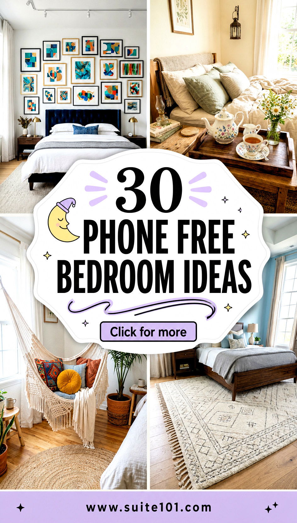 30 Phone Free Bedroom Ideas for Better Sleep and Calm Mornings - 30 Phone Free Bedroom Ideas for Better Sleep and Calm Mornings