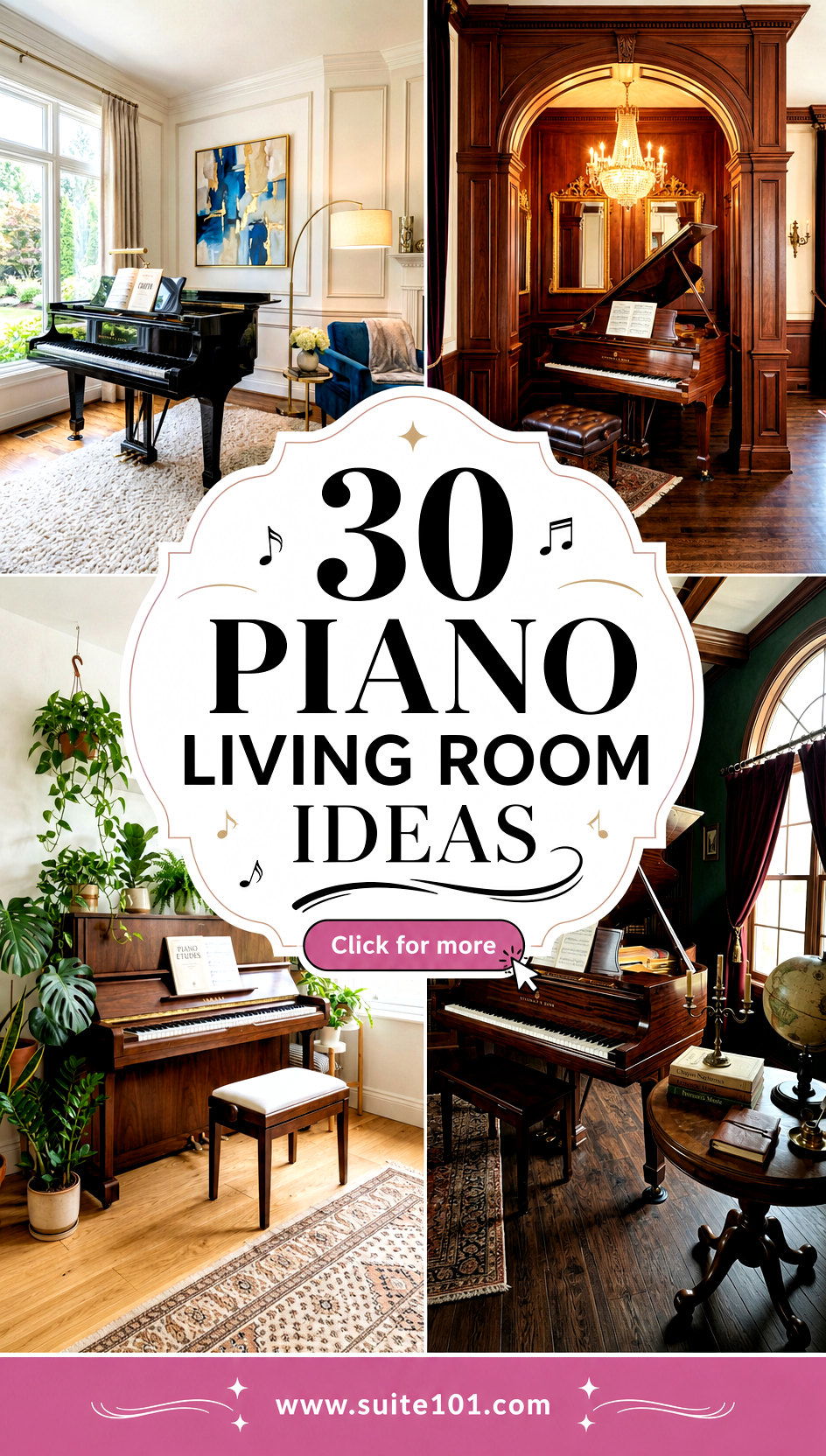 30 Piano Living Room Ideas for Elegance and Better Practice - 30 Piano Living Room Ideas for Elegance and Better Practice