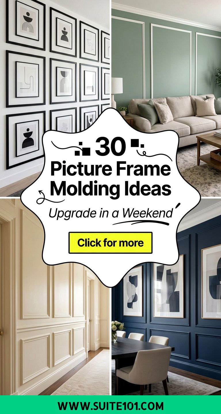 30 Picture Frame Molding Ideas to Elevate Your Walls Fast - 30 Picture Frame Molding Ideas to Elevate Your Walls Fast